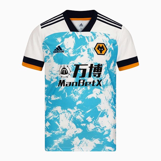 Tailandia Camiseta Wolves Segunda equipo 2020-21 Blanco